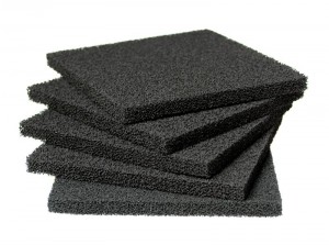 activated carbon filter foam