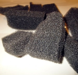 activated carbon sponge