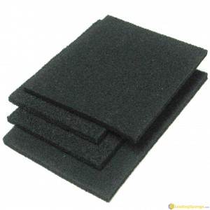 activated charcoal filter foam