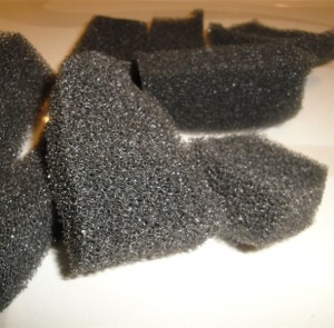 active charcoal sponge