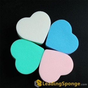 Heart Shape Makeup Sponge